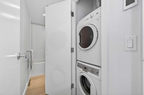 908-1501 6 Street Sw, Calgary, AB - Indoor Photo Showing Laundry Room