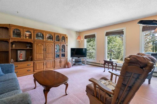 4214 50 Avenue, Olds, AB - Indoor Photo Showing Living Room