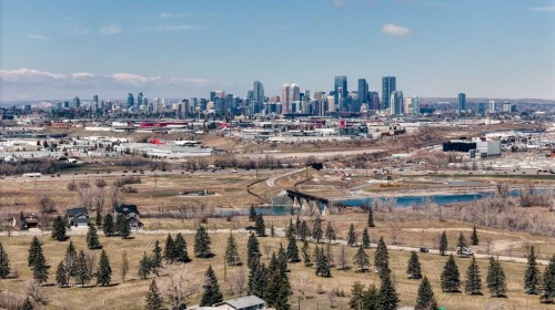 6204 18 Street Se, Calgary, AB - Outdoor With View