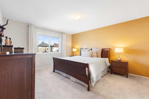 185 Auburn Glen Circle Se, Calgary, AB - Indoor Photo Showing Bedroom