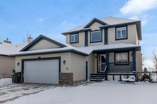 111 Hillview Road, Strathmore, AB - Outdoor With Facade
