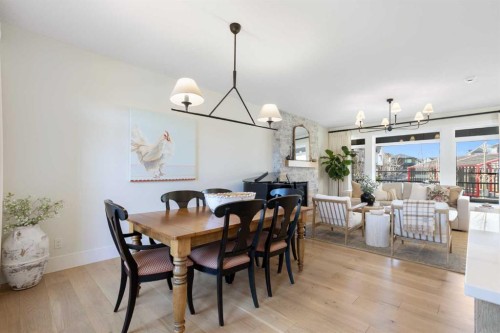 44 Alpine Common Sw, Calgary, AB - Indoor Photo Showing Dining Room