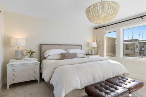 44 Alpine Common Sw, Calgary, AB - Indoor Photo Showing Bedroom