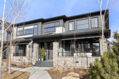 44 Alpine Common Sw, Calgary, AB - Outdoor With Deck Patio Veranda With Facade