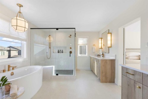 44 Alpine Common Sw, Calgary, AB - Indoor Photo Showing Bathroom