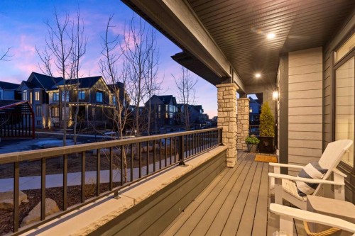 44 Alpine Common Sw, Calgary, AB - Outdoor With Deck Patio Veranda With Exterior
