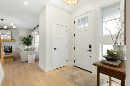 44 Alpine Common Sw, Calgary, AB - Indoor Photo Showing Other Room With Fireplace