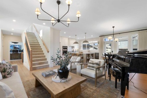 44 Alpine Common Sw, Calgary, AB - Indoor Photo Showing Living Room