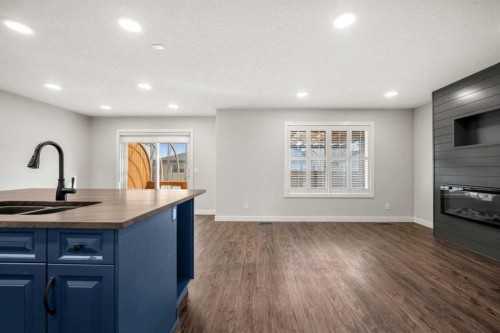 175 Kincora Crescent Nw, Calgary, AB - Indoor With Fireplace