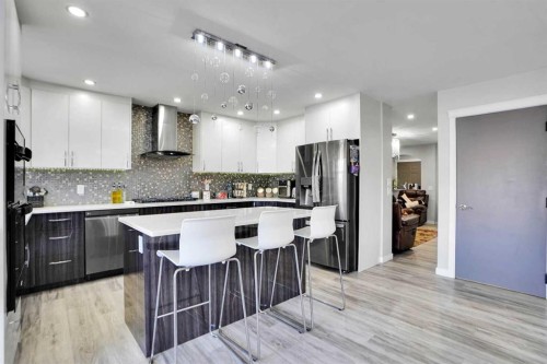 91 Copperstone Gate Se, Calgary, AB - Indoor Photo Showing Kitchen With Upgraded Kitchen