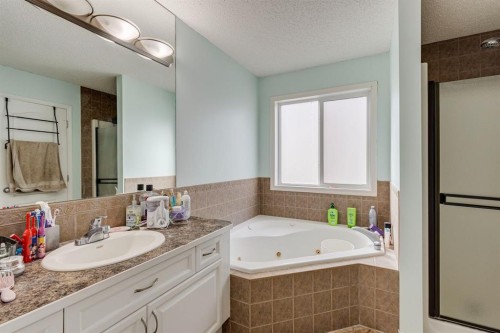 47 Westmount Road, Okotoks, AB - Indoor Photo Showing Bathroom