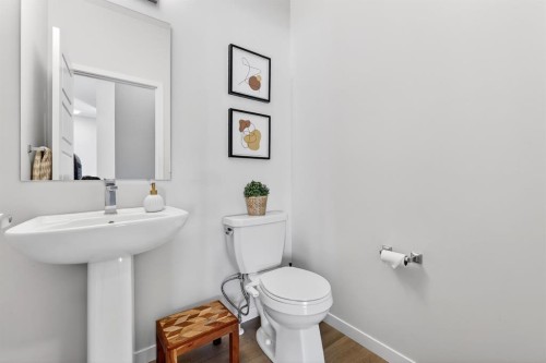 54 Cranbrook Gardens Se, Calgary, AB - Indoor Photo Showing Bathroom