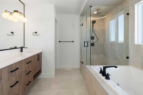 65 Lakes Estates Circle, Strathmore, AB - Indoor Photo Showing Bathroom