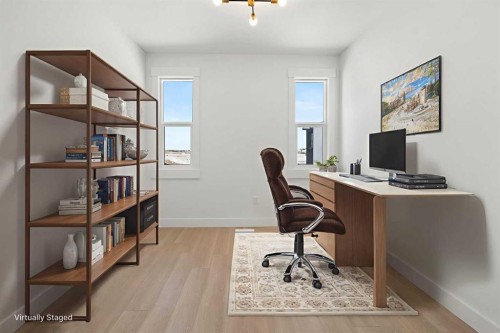 65 Lakes Estates Circle, Strathmore, AB - Indoor Photo Showing Office