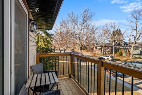 51 Berwick Hill Nw, Calgary, AB - Outdoor With Balcony With Deck Patio Veranda With Exterior