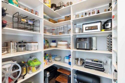 800 E Lakeview Road, Chestermere, AB - Indoor With Storage