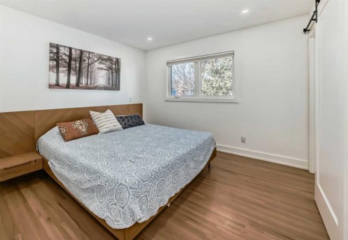 132 Wedgewood Drive Sw, Calgary, AB - Indoor Photo Showing Bedroom