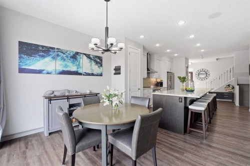 224 Auburn Glen Close Se, Calgary, AB - Indoor Photo Showing Dining Room