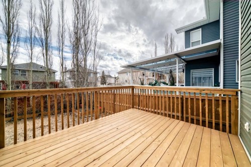 87 Bridlepost Green Sw, Calgary, AB - Outdoor With Deck Patio Veranda With Exterior