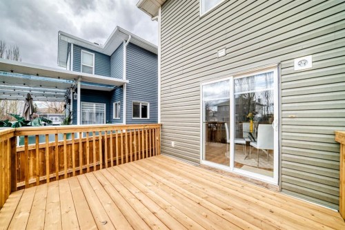 87 Bridlepost Green Sw, Calgary, AB - Outdoor With Deck Patio Veranda With Exterior