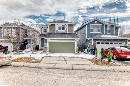 87 Bridlepost Green Sw, Calgary, AB - Outdoor With Facade