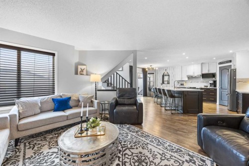 390 Cove Road, Chestermere, AB - Indoor Photo Showing Living Room