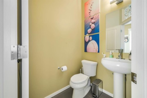 12 Sunrise View, Cochrane, AB - Indoor Photo Showing Bathroom