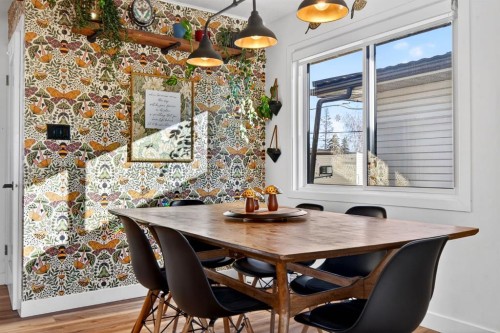 2155 Mackid Crescent Ne, Calgary, AB - Indoor Photo Showing Dining Room