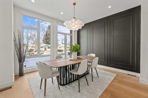 2421 25 Avenue Nw, Calgary, AB - Indoor Photo Showing Dining Room