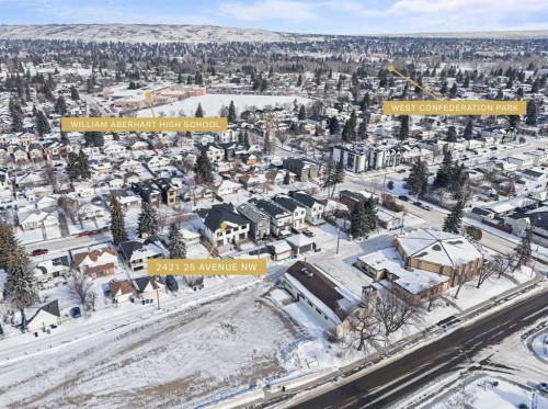 2421 25 Avenue Nw, Calgary, AB - Outdoor With View