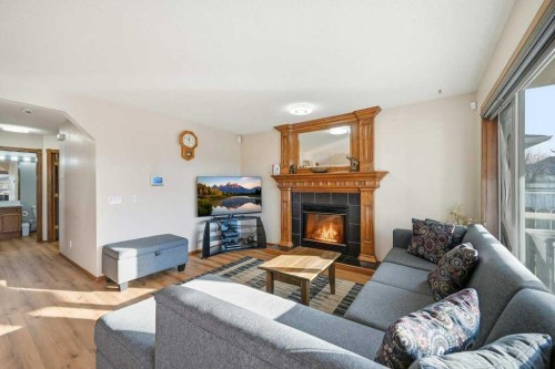 63 Coral Springs Green Ne, Calgary, AB - Indoor Photo Showing Living Room With Fireplace