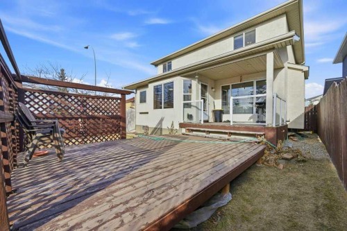 63 Coral Springs Green Ne, Calgary, AB - Outdoor With Deck Patio Veranda