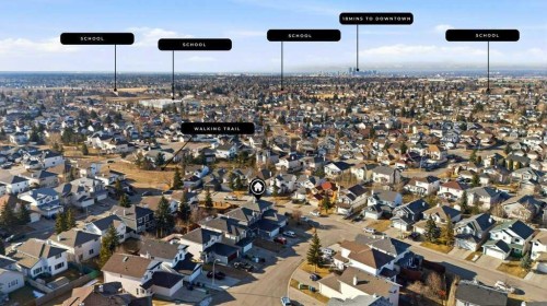 63 Coral Springs Green Ne, Calgary, AB - Outdoor With View