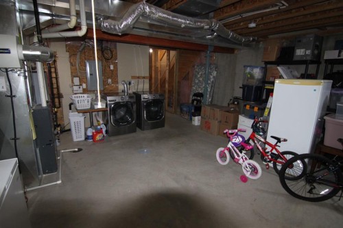 337 Copperpond Landing Se, Calgary, AB - Indoor Photo Showing Basement