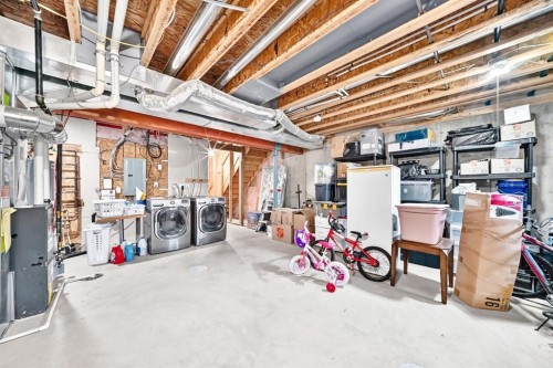 337 Copperpond Landing Se, Calgary, AB - Indoor Photo Showing Basement