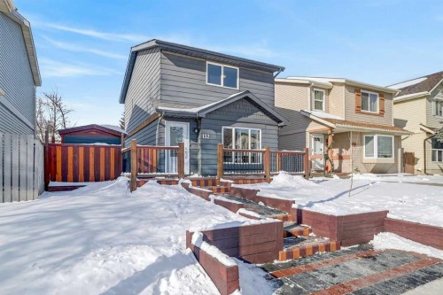 132 Erin Grove Close Se, Calgary, AB - Outdoor With Deck Patio Veranda