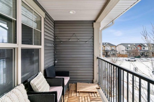603-32 Horseshoe Crescent, Cochrane, AB - Outdoor With Balcony With Exterior