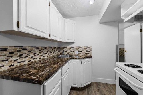 1007 Hunterston Place Nw, Calgary, AB - Indoor Photo Showing Kitchen