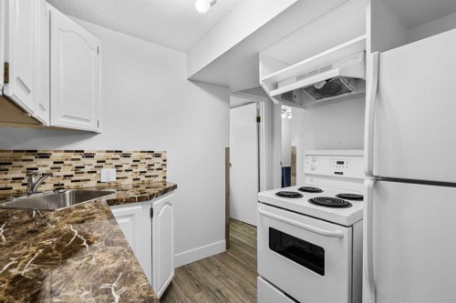 1007 Hunterston Place Nw, Calgary, AB - Indoor Photo Showing Kitchen