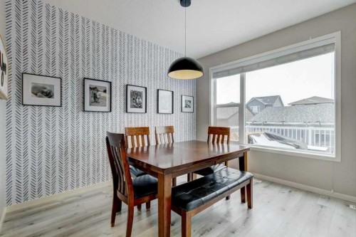 217 D'Arcy Ranch Drive, Okotoks, AB - Indoor Photo Showing Dining Room