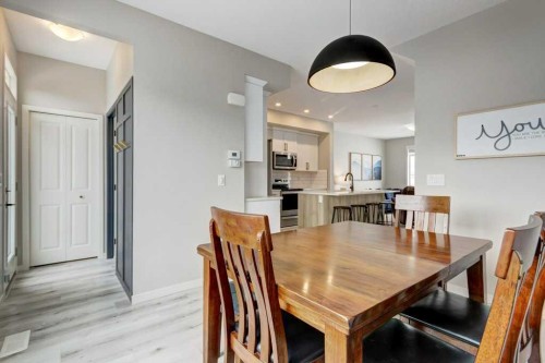217 D'Arcy Ranch Drive, Okotoks, AB - Indoor Photo Showing Dining Room