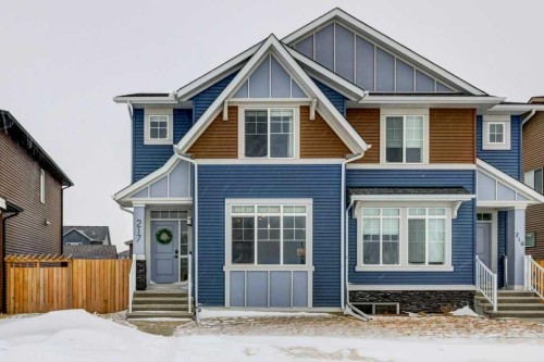217 D'Arcy Ranch Drive, Okotoks, AB - Outdoor With Facade
