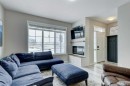 217 D'Arcy Ranch Drive, Okotoks, AB  - Indoor Photo Showing Living Room With Fireplace 