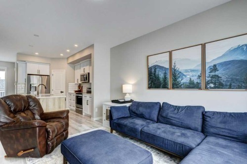 217 D'Arcy Ranch Drive, Okotoks, AB - Indoor Photo Showing Living Room