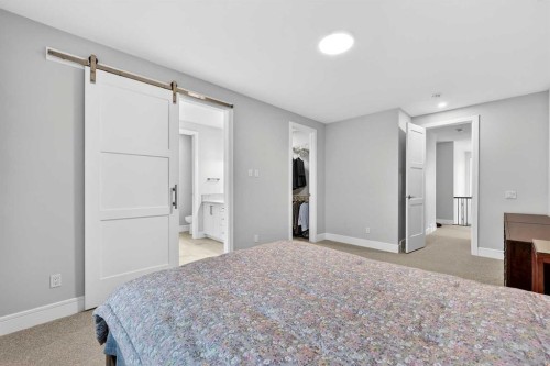 95 Rock Lake View Nw, Calgary, AB - Indoor Photo Showing Bedroom