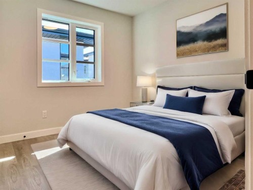 95 Rock Lake View Nw, Calgary, AB - Indoor Photo Showing Bedroom