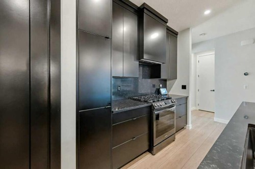 123 Treeline View Sw, Calgary, AB - Indoor Photo Showing Kitchen With Upgraded Kitchen