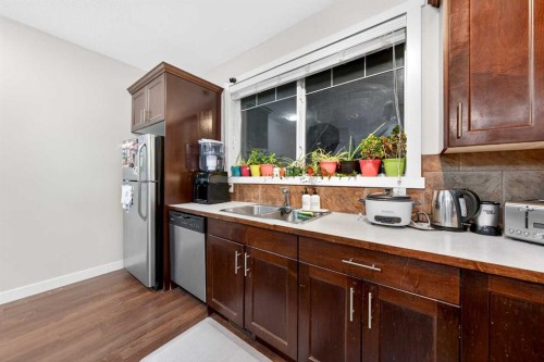 156 Skyview Ranch Road Ne, Calgary, AB - Indoor Photo Showing Kitchen With Double Sink
