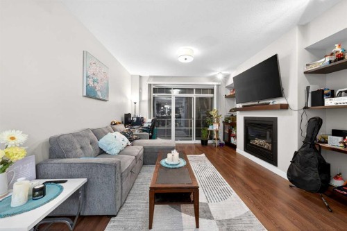 156 Skyview Ranch Road Ne, Calgary, AB - Indoor Photo Showing Living Room With Fireplace