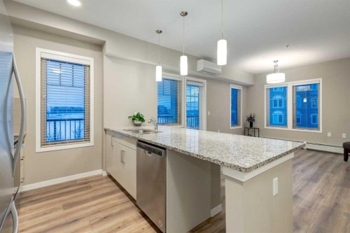 316-30 Mahogany Mews Se, Calgary, AB - Indoor Photo Showing Kitchen With Upgraded Kitchen